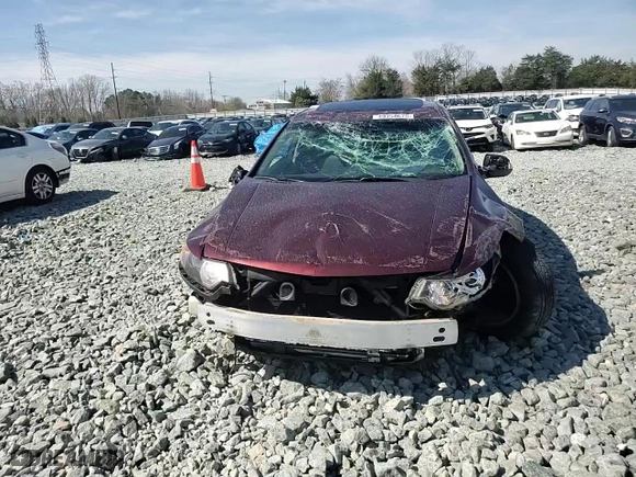 2009 Acura TSX with VIN JH4CU26639C019791, listed as a Copart auction lot 49354675 with 165,323 mi miles and Salvage Title. Bid and sale history available at carsss.com. Image 10.