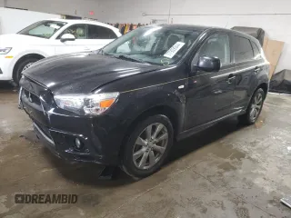 2012 Mitsubishi Outlander Sport SE with VIN JA4AP4AU5CZ008274, listed as a Copart auction lot 77909044 with 230,047 mi miles and Salvage Title. Bid and sale history available at carsss.com. Image 1.