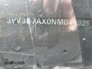 2022 Volkswagen Tiguan SE z VIN 3VV3B7AX0NM041925, wystawiony jako Copart lot #58415615 z przebiegiem 55 595 mil mil oraz Szkoda całkowita • Salvage title. Historia ofert i sprzedaży dostępna na DreamBid. Obrazek 13.