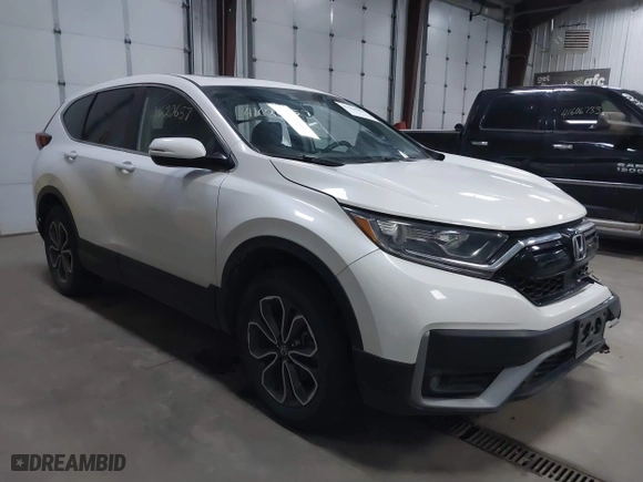 2020 Honda CR-V EX-L with VIN 5J6RW2H84LA015427, listed as a IAAI auction lot 41620657 with 62,877 mi miles. Bid and sale history available at carsss.com. Image 1.