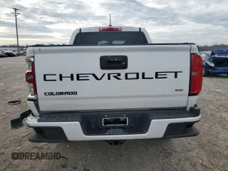 2022 Chevrolet Colorado 4WD Work Truck with VIN 1GCGTBEN9N1128003, listed as a Copart auction lot 86204214 with 34,762 mi miles and Salvage title. Bid and sale history available at DreamBid. Image 6.