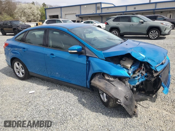 2013 Ford Focus SE with VIN 1FADP3F20DL112573, listed as a Copart auction lot 49161485 with 102,028 mi miles and Salvage Title. Bid and sale history available at carsss.com. Image 4.