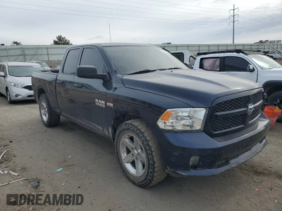 2017 Ram 1500 Express z VIN 1C6RR6FT9HS864182, wystawiony jako Copart lot #84043954 z przebiegiem 104 310 mil mil oraz Szkoda całkowita • Salvage title. Historia ofert i sprzedaży dostępna na DreamBid. Obrazek 4.