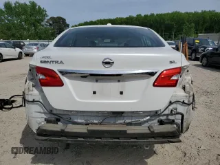2017 Nissan Sentra SV with VIN 3N1AB7AP0HY322354, listed as a Copart auction lot 54161465 with 82,340 mi miles and Salvage Title. Bid and sale history available at DreamBid. Image 6.