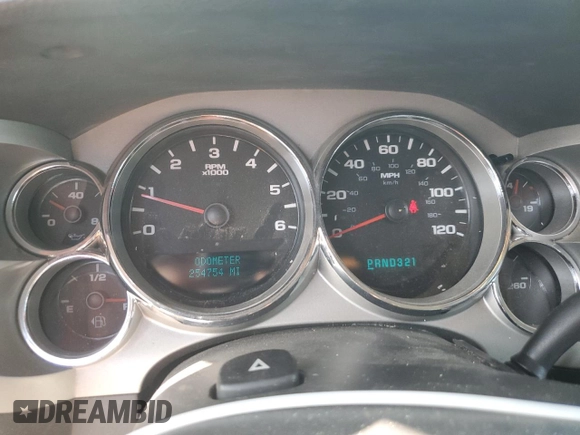 2007 Chevrolet Silverado 1500 1LT with VIN 2GCEC13J271656397, listed as a Copart auction lot 44369655 with 254,754 mi miles and Clean Title. Bid and sale history available at DreamBid. Image 9.