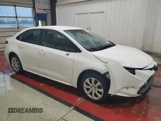 2025 Toyota Corolla LE with VIN 5YFB4MDE7SP256672, listed as a Copart auction lot 51751815 with 1,096 mi miles and Salvage Title. Bid and sale history available at carsss.com. Image 4.