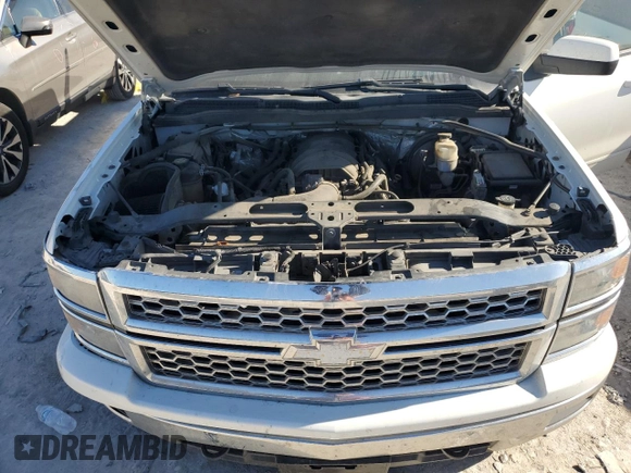 2015 Chevrolet Silverado 1500 LT with VIN 3GCUKREC3FG239890, listed as a Copart auction lot 85678074 with 187,728 mi miles and Salvage Title. Bid and sale history available at DreamBid. Image 11.