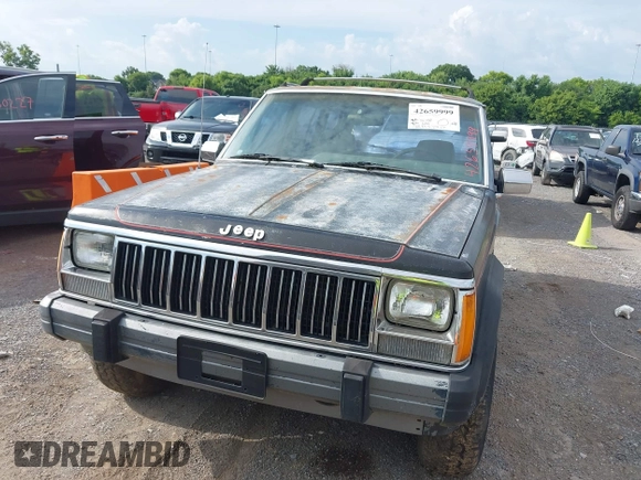 1991 Jeep Cherokee z VIN 1J4FJ58S6ML572036, wystawiony jako IAAI lot #42659999 z przebiegiem 200 845 mil mil oraz . Historia ofert i sprzedaży dostępna na DreamBid. Obrazek 6.