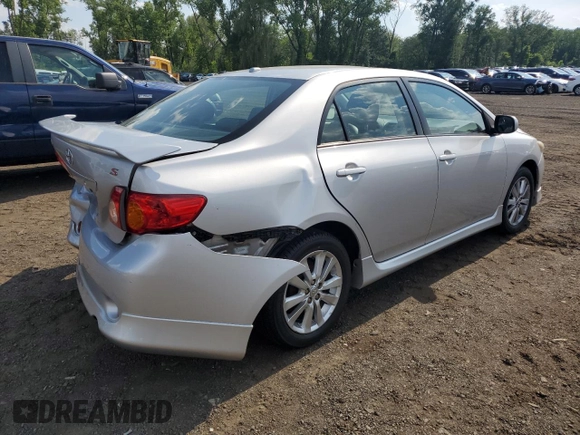 2010 Toyota Corolla with VIN 1NXBU4EE2AZ356688, listed as a Copart auction lot 63378525 with 122,630 mi miles and Salvage title. Bid and sale history available at DreamBid. Image 3.