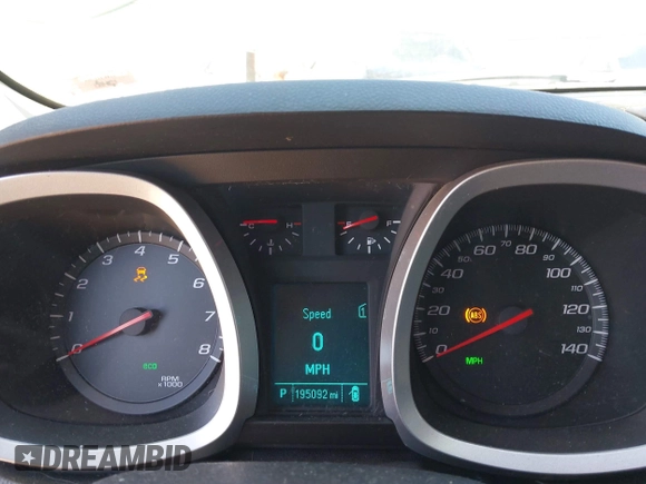 2012 Chevrolet Equinox LT w/1LT with VIN 2GNALDEK1C6117926, listed as a IAAI auction lot 41843665 with 195,092 mi miles. Bid and sale history available at carsss.com. Image 7.
