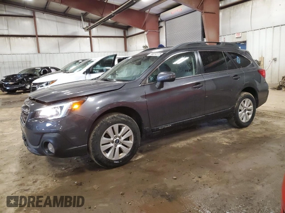 2018 Subaru Outback Premium z VIN 4S4BSAFC2J3216678, wystawiony jako Copart lot #56814175 z przebiegiem 48 083 mil mil oraz Czysty tytuł • Clean title. Historia ofert i sprzedaży dostępna na DreamBid. Obrazek 1.