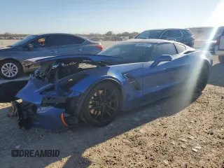 2019 Chevrolet Corvette Grand Sport 3LT z VIN 1G1YZ2D70K5112906, wystawiony jako Copart lot #48595135 z przebiegiem 28 839 mil mil oraz Szkoda całkowita • Salvage title. Historia ofert i sprzedaży dostępna na DreamBid. Obrazek 1.