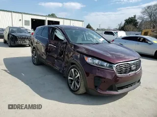 2020 Kia Sorento LX V6 with VIN 5XYPG4A5XLG690513, listed as a Copart auction lot 46847885 with 103,909 mi miles and Salvage Title. Bid and sale history available at carsss.com. Image 10.