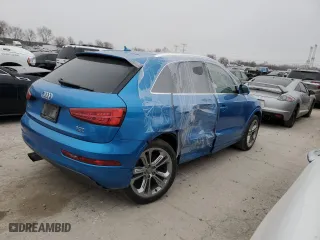 2017 Audi Q3 Premium Plus with VIN WA1JCCFS4HR001935, listed as a Copart auction lot 84167144 with 33,739 mi miles and Salvage Title. Bid and sale history available at carsss.com. Image 3.
