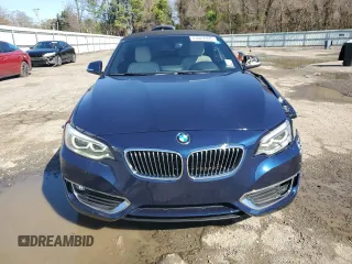 2017 BMW 2 Series 230i with VIN WBA2K9C39HV647568, listed as a Copart auction lot 43027895 with 51,258 mi miles and Salvage title. Bid and sale history available at DreamBid. Image 5.