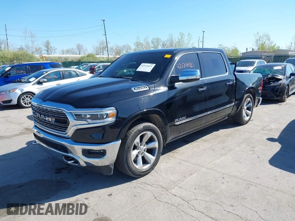 2020 Ram 1500 Limited with VIN 1C6SRFHT1LN219449, listed as a IAAI auction lot 42124421 with 117,976 mi miles and . Bid and sale history available at DreamBid. Image 18.