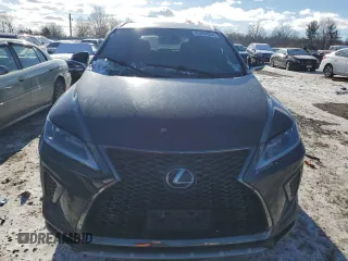 2021 Lexus RX 350 F Sport with VIN 2T2SZMDAXMC260132, listed as a Copart auction lot 85094054 with 52,995 mi miles and Salvage Title. Bid and sale history available at DreamBid. Image 5.