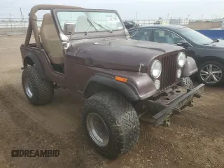 1978 Jeep CJ z VIN J8F83EH126023, wystawiony jako Copart lot #51271905 z przebiegiem 79 999 mil mil oraz Tytuł czysty. Historia ofert i sprzedaży dostępna na DreamBid. Obrazek 4.
