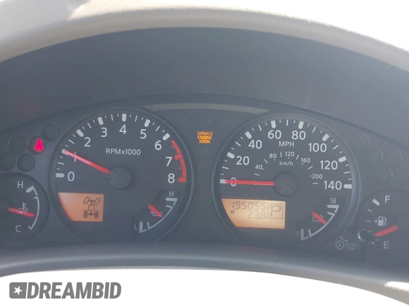 2008 Nissan Frontier SE with VIN 1N6AD07W08C445591, listed as a IAAI auction lot 41942470 with 195,055 mi miles and . Bid and sale history available at DreamBid. Image 7.