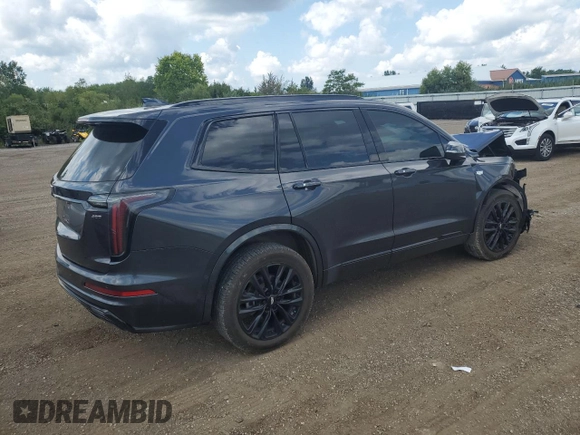 2021 Cadillac XT6 Sport z VIN 1GYKPGRS0MZ187818, wystawiony jako Copart lot #66967824 z przebiegiem 66 956 mil mil oraz Szkoda całkowita • Salvage title. Historia ofert i sprzedaży dostępna na DreamBid. Obrazek 3.