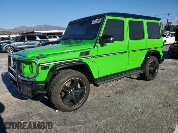 2018 Mercedes-Benz G 63 AMG z VIN WDCYC7DH5JX293111, wystawiony jako Copart lot #42113955 z przebiegiem 60 418 mil mil oraz Szkoda całkowita • Salvage title. Historia ofert i sprzedaży dostępna na DreamBid. Obrazek 1.