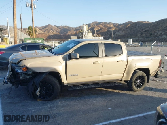 2022 GMC Canyon 2WD Elevation with VIN 1GTG5CEN6N1253637, listed as a IAAI auction lot 41273051 with 27,493 mi miles. Bid and sale history available at carsss.com. Image 14.
