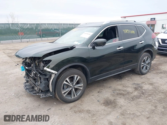 2019 Nissan Rogue SL with VIN 5N1AT2MV2KC782750, listed as a IAAI auction lot 41898380 with 51,813 mi miles. Bid and sale history available at carsss.com. Image 2.
