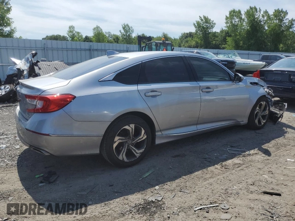2019 Honda Accord EX-L with VIN 1HGCV2F58KA013235, listed as a Copart auction lot 63092455 with 104,877 mi miles and Salvage title. Bid and sale history available at DreamBid. Image 3.