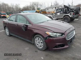 2013 Ford Fusion S with VIN 3FA6P0G71DR244034, listed as a IAAI auction lot 41947243 with 169,095 mi miles. Bid and sale history available at carsss.com. Image 1.