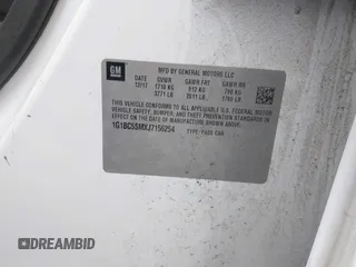 2018 Chevrolet Cruze LS with VIN 1G1BC5SMXJ7156254, listed as a IAAI auction lot 41833328 with Not Provided miles and . Bid and sale history available at DreamBid. Image 9.