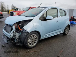2015 Chevrolet Spark EV LT with VIN KL8CK6S01FC805657, listed as a Copart auction lot 85602264 with 27,439 mi miles and Salvage Title. Bid and sale history available at carsss.com. Image 1.