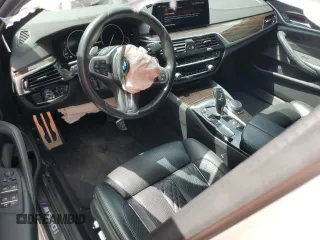 2019 BMW 5 Series M550i xDrive with VIN WBAJB9C53KB464902, listed as a Copart auction lot 54252875 with 45,157 mi miles and Salvage title. Bid and sale history available at DreamBid. Image 8.