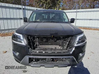 2024 Nissan Armada SV with VIN JN8AY2AC3R9196904, listed as a Copart auction lot 83995844 with 8,688 mi miles and Clean Title. Bid and sale history available at carsss.com. Image 5.