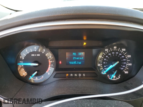 2015 Ford Fusion S with VIN 3FA6P0G74FR252728, listed as a Copart auction lot 87266184 with 91,695 mi miles and Salvage Title. Bid and sale history available at carsss.com. Image 9.