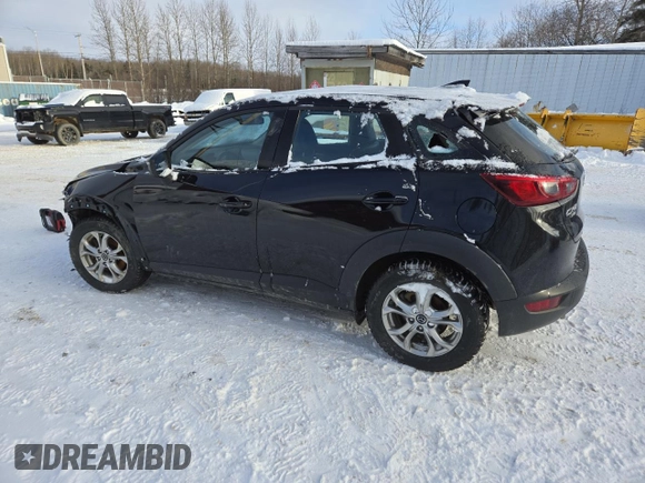 2020 Mazda CX-3 GS z VIN JM1DKFC72L1473243, wystawiony jako Copart lot #85976644 z przebiegiem 76 815 mil mil oraz Szkoda całkowita • Salvage title. Historia ofert i sprzedaży dostępna na DreamBid. Obrazek 2.