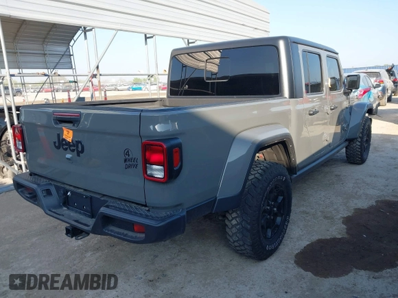 2022 Jeep Gladiator Texas Trail с VIN 1C6HJTAG7NL148818, выставлен на аукционе IAAI как лот 41870129 с пробегом 23 342 миль миль и . История ставок и продаж доступна на DreamBid. Изображение 4.