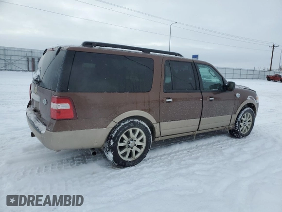 2011 Ford Expedition Max XLT with VIN 1FMJK1J52BEF10060, listed as a Copart auction lot 87329454 with 190,217 mi miles and Clean title. Bid and sale history available at DreamBid. Image 3.