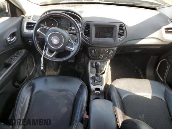 2019 Jeep Compass Latitude with VIN 3C4NJDBB2KT735142, listed as a Copart auction lot 57287444 with 139,517 mi miles and Non repairable. Bid and sale history available at DreamBid. Image 8.