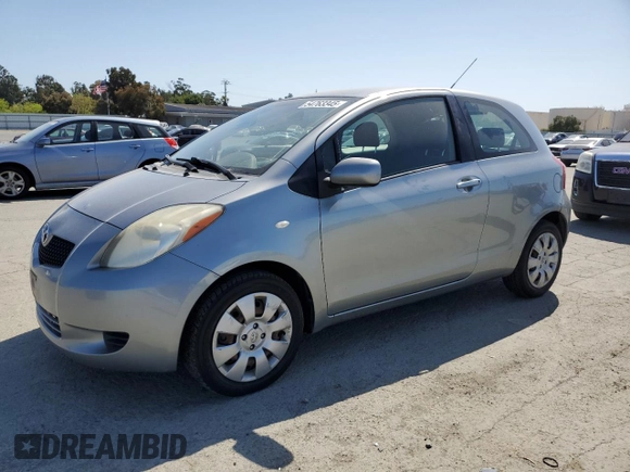 2007 Toyota Yaris with VIN JTDJT923175047493, listed as a Copart auction lot 54763345 with 204,303 mi miles and Clean Title. Bid and sale history available at DreamBid. Image 1.
