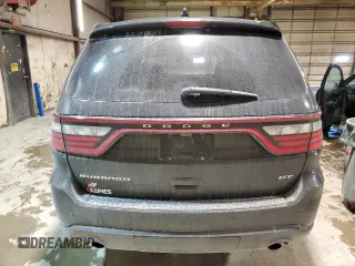 2019 Dodge Durango GT Plus with VIN 1C4RDJDG7KC550435, listed as a Copart auction lot 44917465 with 115,684 mi miles and Salvage Title. Bid and sale history available at DreamBid. Image 6.