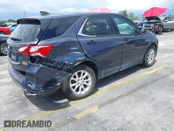 2018 Chevrolet Equinox LT z VIN 3GNAXJEV4JS543119, wystawiony jako IAAI lot #39774801 z przebiegiem 84 747 mil mil oraz . Historia ofert i sprzedaży dostępna na DreamBid. Obrazek 4.