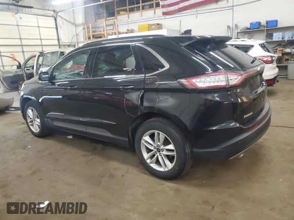 2015 Ford Edge SEL with VIN 2FMTK4J92FBC24398, listed as a Copart auction lot 46576435 with 71,763 mi miles and Salvage Title. Bid and sale history available at carsss.com. Image 2.