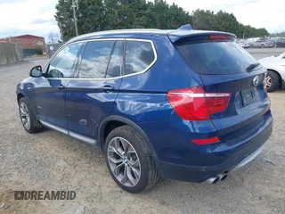 2017 BMW X3 xDrive35i with VIN 5UXWX7C57H0U40507, listed as a IAAI auction lot 41883501 with 72,738 mi miles and . Bid and sale history available at DreamBid. Image 3.