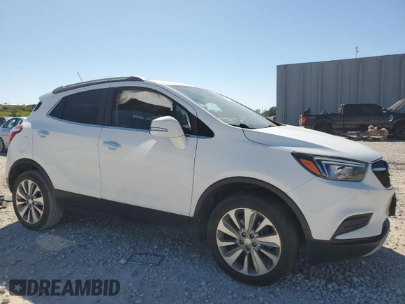 2017 Buick Encore Preferred with VIN KL4CJESB7HB070191, listed as a Copart auction lot 48635865 with 99,727 mi miles and Salvage Title. Bid and sale history available at carsss.com. Image 4.