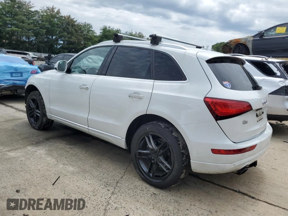 2017 Audi Q5 Premium Plus with VIN WA1L2AFP5HA019130, listed as a Copart auction lot 64282965 with 163,220 mi miles and Salvage title. Bid and sale history available at DreamBid. Image 2.