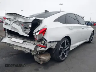 2019 Honda Accord Sport with VIN 1HGCV2F38KA001391, listed as a IAAI auction lot 42544629 with 39,663 mi miles and . Bid and sale history available at DreamBid. Image 4.
