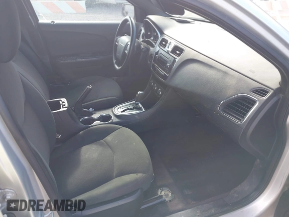 2012 Chrysler 200 LX with VIN 1C3CCBAB8CN167105, listed as a IAAI auction lot 42141518 with 209,638 mi miles. Bid and sale history available at carsss.com. Image 5.