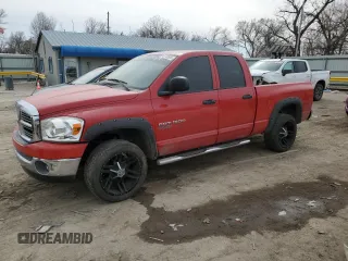 2006 Dodge 1500 SLT with VIN 1D7HA18N26S610099, listed as a Copart auction lot 45713535 with 225,373 mi miles and Salvage Title. Bid and sale history available at carsss.com. Image 1.