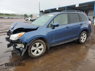 2014 Subaru Forester Premium z VIN JF2SJAEC7EH556265, wystawiony jako Copart lot #58956735 z przebiegiem 124 986 mil mil oraz Szkoda całkowita • Salvage title. Historia ofert i sprzedaży dostępna na DreamBid. Obrazek 1.