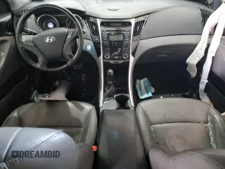 2013 Hyundai Sonata Limited with VIN 5NPEC4AC4DH617813, listed as a Copart auction lot 46164025 with 87,256 mi miles and Salvage Title. Bid and sale history available at DreamBid. Image 8.